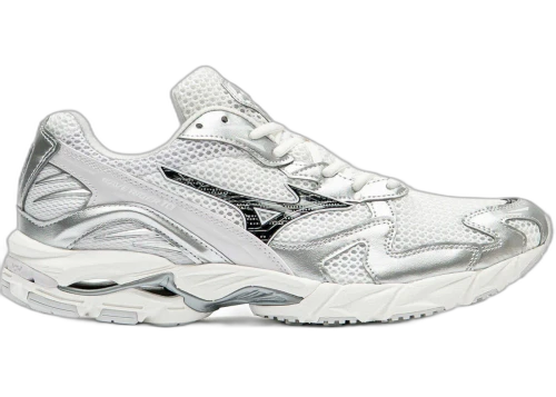 Mizuno Wave Rider 10 White Black Sand Lilac Hint