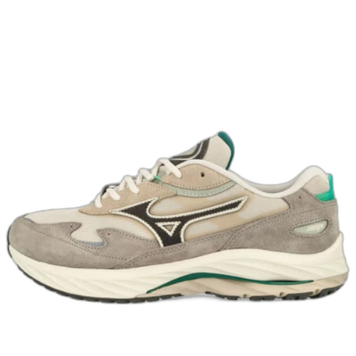 MIZUNO Wave Rider B 'Light Beige Dark Grey Mint Green'