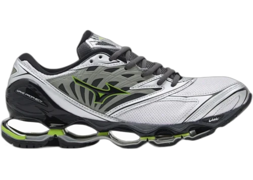 Mizuno Wave Prophecy LS Cloudscape Green Glow Silver