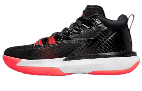 Jordan Zion 1 Black White Bright Crimson