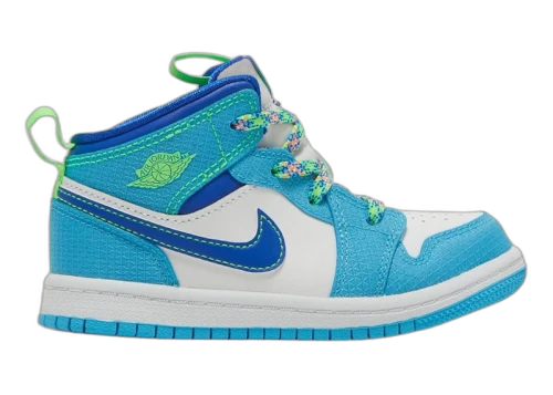 Jordan 1 Mid SE Powder Blue Racer Blue (TD)