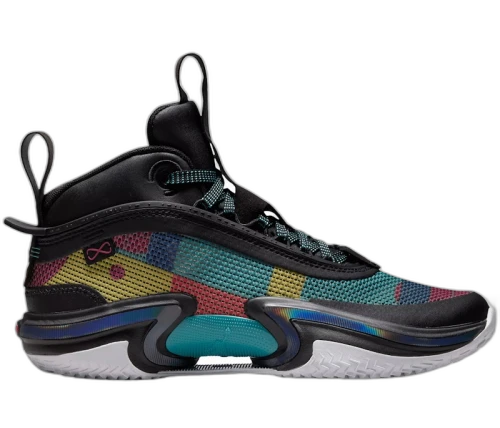 Jordan 36 Black Multi-Color (GS)