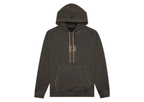 Jordan Flight Heritage Washed Fleece Hoodie Black