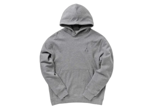 Jordan Essentials Fleece Pullover Hoodie Grey