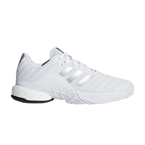 Adidas Barricade 2018 Boost 'White Matte Silver'
