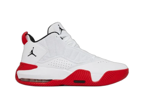 Jordan Stay Loyal 'White University Red'
