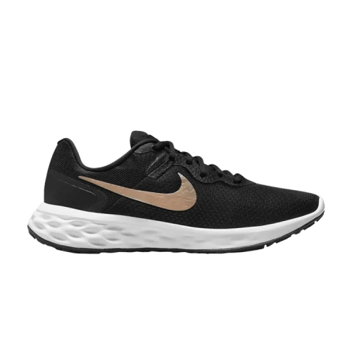 Nike Revolution 6 Next Nature 'Black Metallic Copper Coin' (Women's)