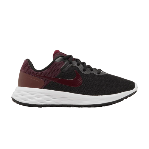Nike Revolution 6 Next Nature Low-Top Black/Red (Women's)