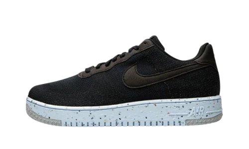 Nike Air Force 1 Low Crater Flyknit Black White