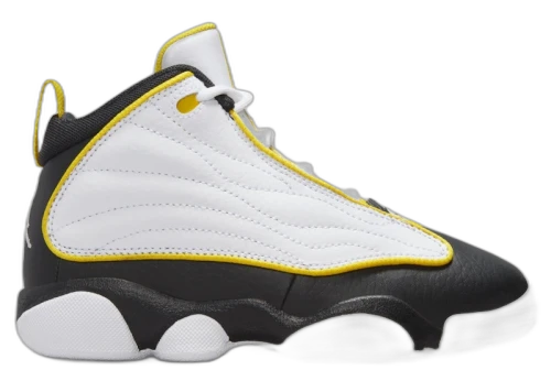 Jordan Pro Strong White Black Tour Yellow (PS)