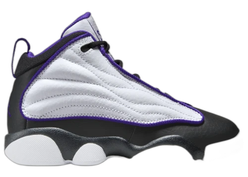 Jordan Pro Strong White Black Electro Purple (PS)
