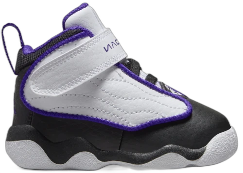 Jordan Pro Strong White Black Electro Purple (TD)