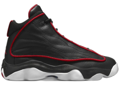 Jordan Pro Strong Black University Red White (GS)