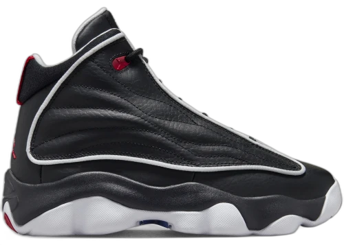 Jordan Pro Strong Black White University Red (GS)