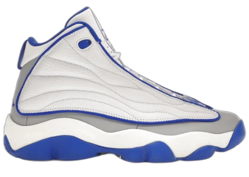 Jordan Pro Strong White Royal Grey