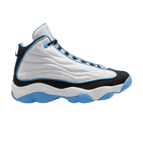 Jordan Pro Strong White University Blue Black