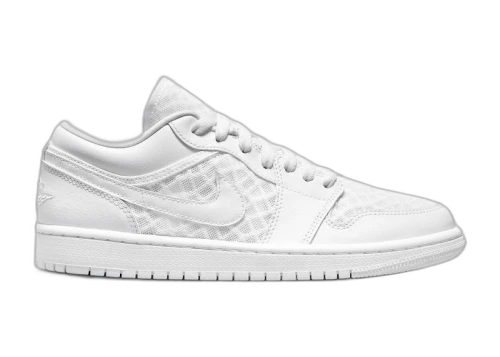 Jordan 1 Retro Low Breathe Triple White (Women's)