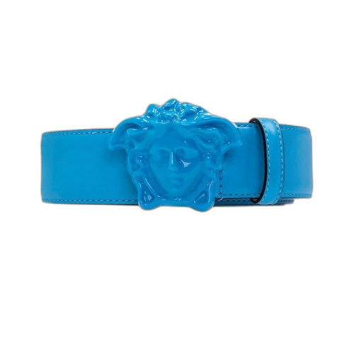 Versace Medusa Buckle Belt 'Blue'