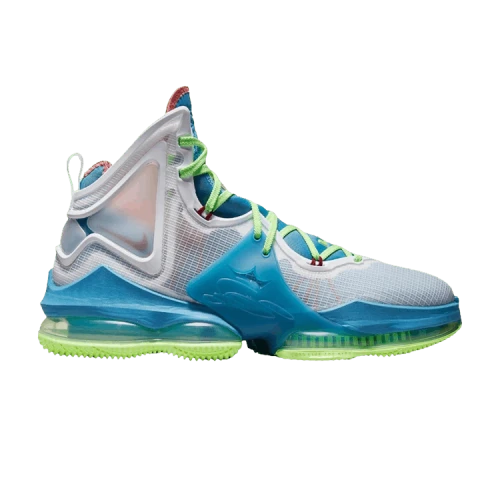 Nike LeBron 19 Dutch Blue Lime Glow (PS)