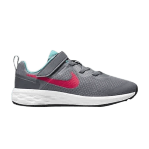 Nike Revolution 6 PS 'Smoke Grey Siren Red'