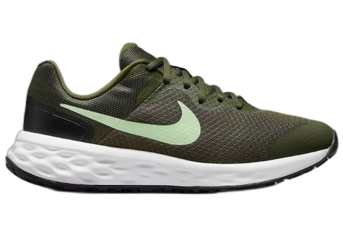 Nike Revolution 6 Rough Green Barely Volt (GS)