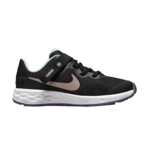 (PS) Nike Revolution 6 FlyEase 'Black Mint Foam'