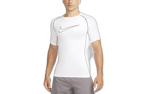 Nike Fitness Clothing Men's White Moderate Straight Fit