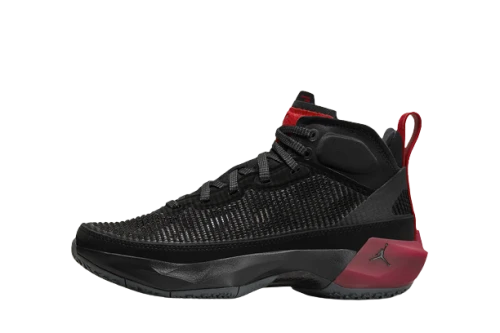 Jordan 37 Black University Red Dark Grey Metallic Gold (GS)