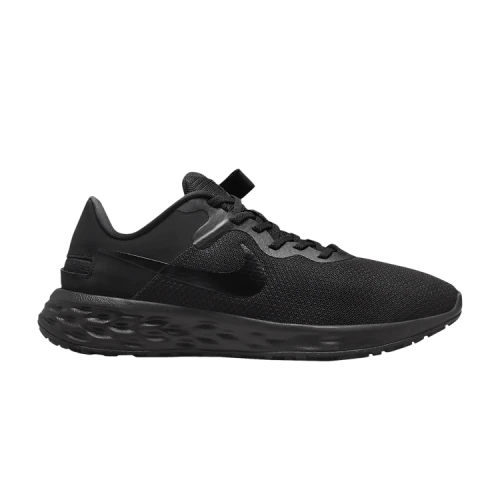 Nike Revolution 6 FlyEase Next Nature Extra Wide 'Triple Black'