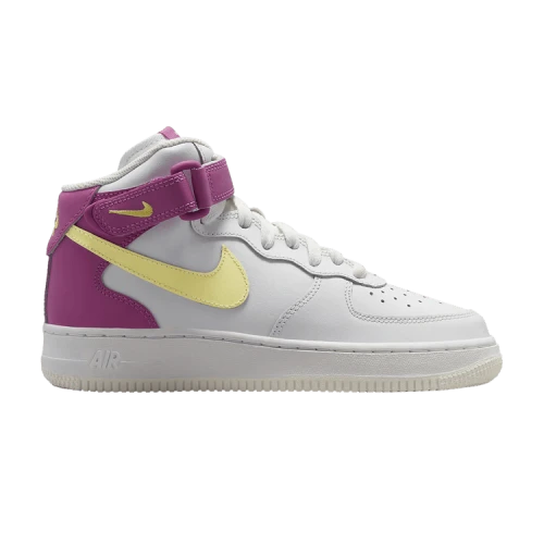 Nike Air Force 1 Mid LE Citron Fuchsia GS