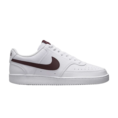 Nike Court Vision Low Next Nature White Burgundy Crush