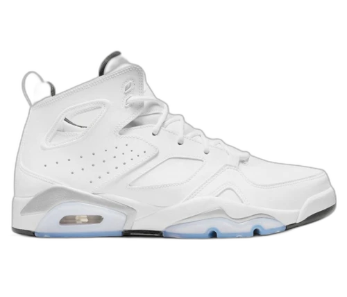 Jordan Flight Club 91 White Metallic Silver