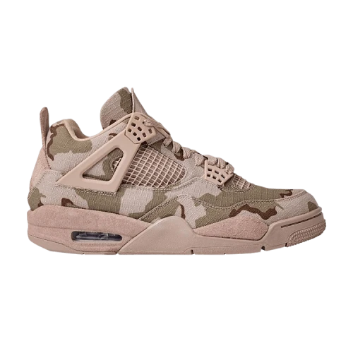 Air Jordan 4 x Aleali May Beige Camo