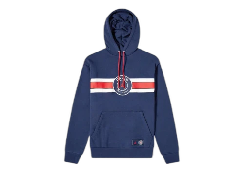 Jordan x PSG Paris Saint Germain Popover Hoodie Midnight Navy/Red/White