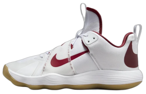 Nike React Hyperset SE White Team Crimson Gum