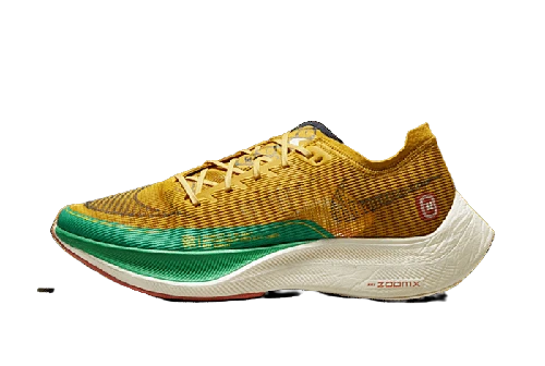 Nike ZoomX Vaporfly Next% 2 1972 Dark Sulfur Stadium Green