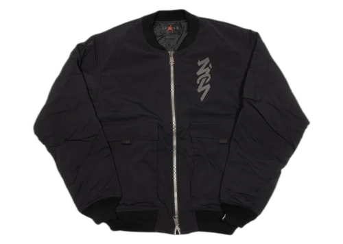 Jordan Zion Flight Jacket Black/Grey