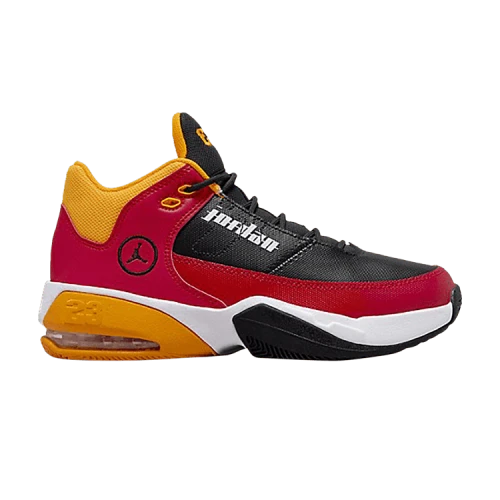 Jordan Max Aura 3 SE GS 'Black Gym Red Gold'