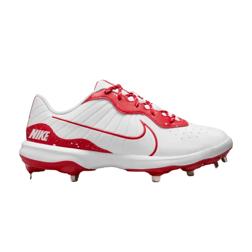 Nike Alpha Huarache Varsity 4 Low White University Red
