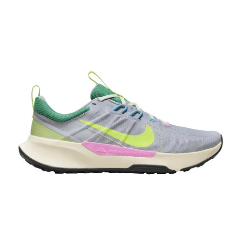 Nike Juniper Trail 2 Wolf Grey Pink Spell Stadium Green Volt