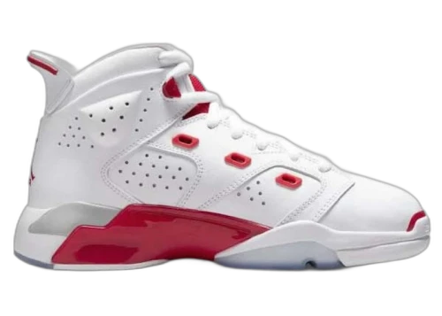 Jordan 6-17-23 White Red (GS)