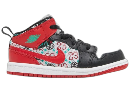 Jordan 1 Mid SE Ugly Christmas Sweater (TD)