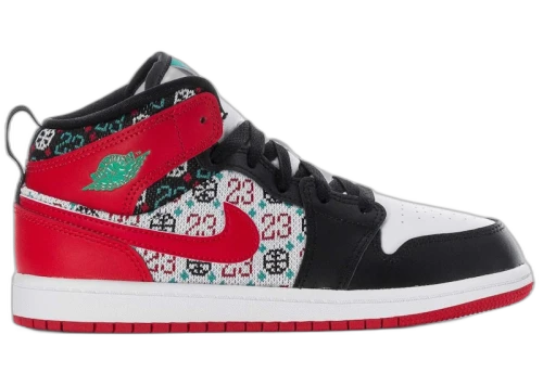 Jordan 1 Mid SE Ugly Christmas Sweater (PS)