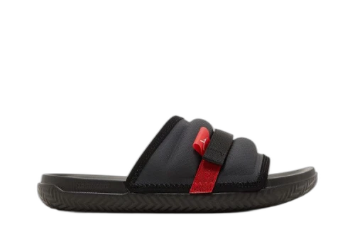 Jordan Super Play Slide Black University Red
