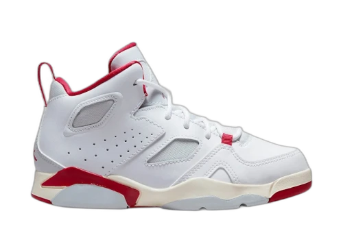 Jordan Flight Club 91 White Pure Platinum Sail Mystic Hibiscus (PS)