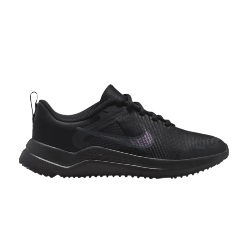 Nike Downshifter 12 GS 'Black Light Smoke Grey'