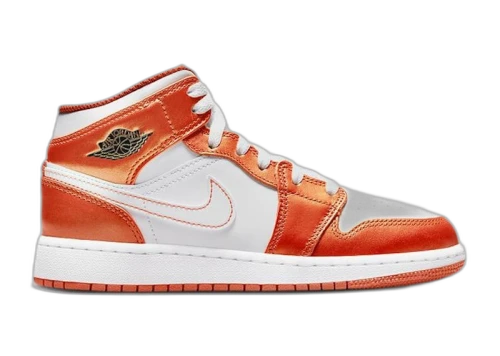 Jordan 1 Mid SE Metallic Electro Orange (PS)