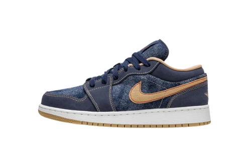 Jordan 1 Low SE Denim (GS)
