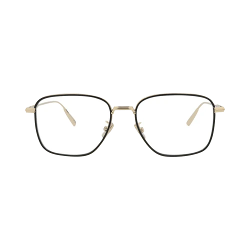 Dior Square-Frame Metal Optical Frames Gold Gold Transparent (DM50029U-53-010)