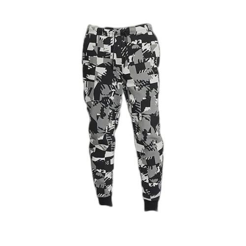 Nike Sportswear Tech Fleece All Over Print Jogger Pant Light Smoke Grey/Black/Black